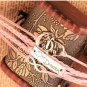 New Antique Friendship Infinity ONE DIRECTION HEART  Charm Leather Multilayer Bracelet