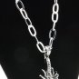 new Antique Silver Devil scorpion charm pendant necklace free shipping