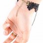 New Handmade Red flower Gothic Fairy Victorian Style Lace Bracelet Ring