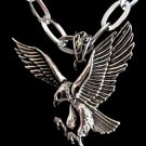 new 316L Stainless Steel Eagle Hawk charm pendant necklace free shipping