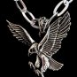 new 316L Stainless Steel Eagle Hawk charm pendant necklace free shipping