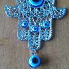 New dreamcatcher Ornament Hamsa blue evil eye weaving  free shipping