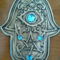 New big home wall stone hamsa hand jerusalem blue evil eye free shipping