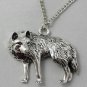 Native full body Wolf charm pendant necklace free shipping