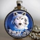 New Fashion Native American Wolf Stereoscopic charm Unisex Pendant Silver color Necklace