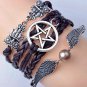 New Fashion Dragon eye Stereoscopic charm Unisex Pendant Bronze color Necklace