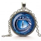New Fashion Dragon eye Stereoscopic charm Unisex Pendant Bronze color Necklace