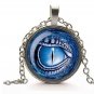 New Fashion Dragon eye Stereoscopic charm Unisex Pendant Bronze color Necklace