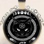 Awesome Unique New Wicca Black Cat charm Stereoscopic Unisex silver color Pendant Necklace