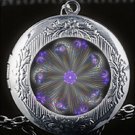 Awesome Sacred Mandala Open Locket Chain Necklace