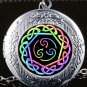 Awesome Sacred Mandala Open Locket Chain Necklace