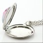 Adorable Magic Dragon Open Locket Chain Necklace
