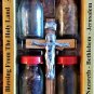 New box never open Magic Holy Wood Cross religion set