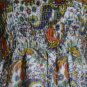 009 Boho Smock Paisley Print Maxi Sundress Beige