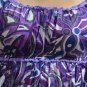 140 Boho Summer beach Scoop neck Floral print sundress Top Blouse