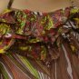 058 Boho Halter Ruffle bust Floral Sundress Top Blouse