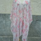 867 Scarf Kaftan Caftan Kimono Sleeves Tunic Beach Cover-ups swim suit Top