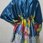 902 Satin Caftan Kaftan Kimono Tunic Cover-ups Top XL