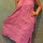 7004 Boho Light Purple Halter Buckle Summer Beach Sundress Top