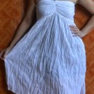 7012 Boho White Halter Summer Beach Sundress Top 7012 Boho White Halter Summer Beach Sundress Top