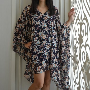 4030 Caftan Kaftan Kimono Tunic Cover-ups Blouse Top M L XL 2XL 3XL