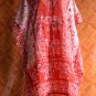 1100 Vintage Kaftan Caftan Tunic Kimono V-Neck Top Blouse Dress M L XL