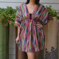 301 Boho Floral Caftan Kaftan Kimono Tunic Cover-ups Dress Top Blouse