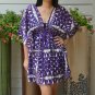 309 Boho Caftan Kaftan Kimono Tunic Cover-ups Dress Top Blouse