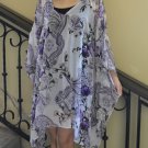 4050 Caftan Kaftan Kimono Tunic Cover-ups Blouse Top M L XL 2XL 3XL