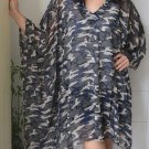 4062 Caftan Kaftan Kimono Tunic Cover-ups Blouse Top M L XL 2XL 3XL