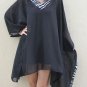 4068 Caftan Kaftan Kimono Tunic Cover-ups Blouse Top M L XL 2XL 3XL