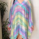4077 Caftan Kaftan Kimono Tunic Cover-ups Blouse Top M L XL 2XL 3XL