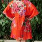 V05 Cotton Floral Caftan Kaftan Kimono Tunic Cover-ups Dress Top Blouse M L XL