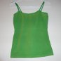 ZENANA OUTFITTERS LIGHT GREEN SPAGHETTI STRAP SHIRT SIZE: SMALL