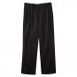 Young Mens' Uniform Pleat Front Pant - Black