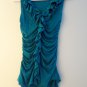 Sweet Forever18 Ruffled Nylon Stretch Shirt Small