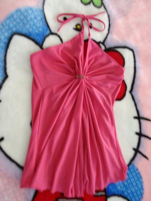 Stretch Shirt Pink Color Small Size