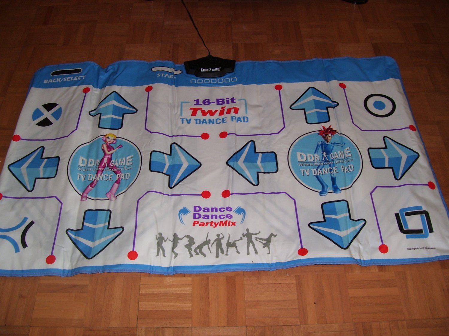 Dance Dance Revolution Dance Pad TV PlugNPlay