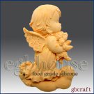 2D Food Grade Silicone Mold - Praying Angel -Hariel