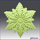 Silicone Soap / Floating Candle Mold – Snowflake #4 Silicone Soap / Floating Candle Mold – Snowflake #4