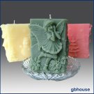 3D Silicone Candle Mold – Gyndolyn, Fairy of Snowflakes