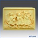 Soap and Candle Mold – Three Little Pumpkins Soap and Candle Mold – Three Little Pumpkins