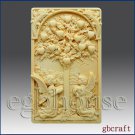 2D Silicone Soap Mold – Tree of Life