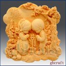 2D Silicone Soap Mold – Friends Praying