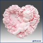 2D Silicone Soap Mold – Baby Rose Fairy