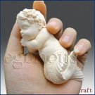3D Silicone Soap Mold - Lifelike Baby Mermaid(2 parts mold)-free shipping 3D Silicone Soap Mold - Lifelike Baby Mermaid(2 parts mold)-free shipping