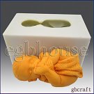 2 1/2D Silicone Soap Mold - Cute Baby Sucking on its Toes 2 1/2D Silicone Soap Mold - Cute Baby Sucking on its Toes
