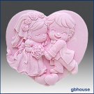 2D Silicone Soap Mold – Cutest Couple