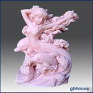 Silicone Soap/candle mold - Mermaid Aphrodite