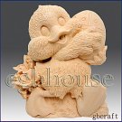 2D Silicone Soap Mold – Furry Easter Duckling